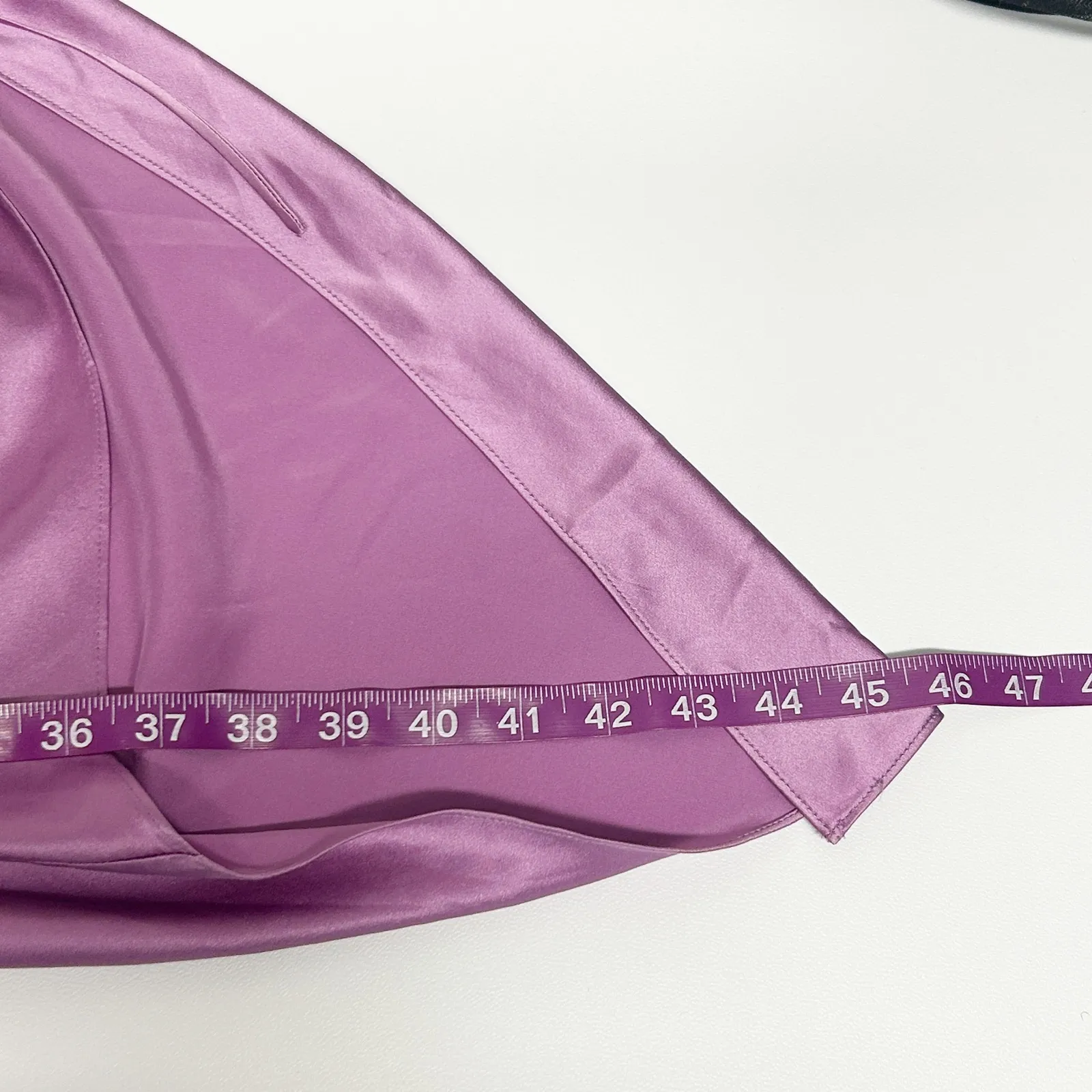 Cinq a Sept Womens Lilac‎ Silk Blend One Shoulder Ruched Nikita Cocktail Dress 4 - Image 16