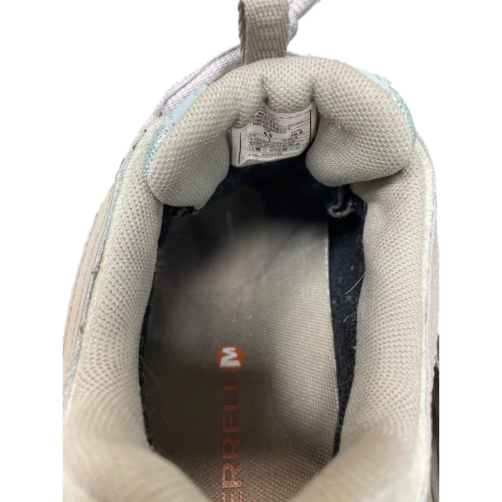 Merrell Select Dry Form 2 womans green leather hiking sneakers Sz 8 SKU 9720 - Image 10