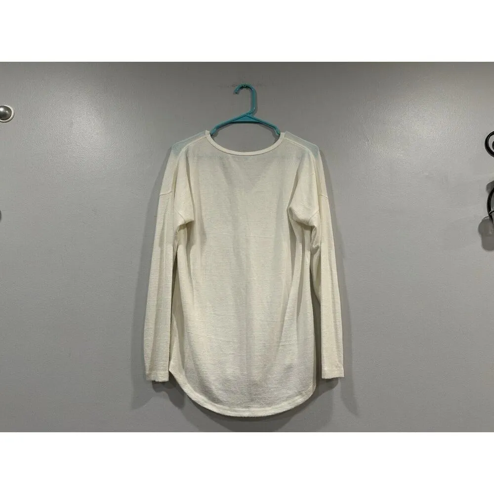 Abercrombie & Fitch Soft AF Vneck Sweater Small S - Image 4