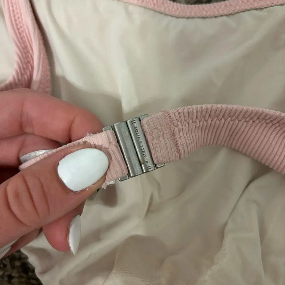 Solid & Striped Bailey One Piece Pale Pink Swimsuit - Image 10