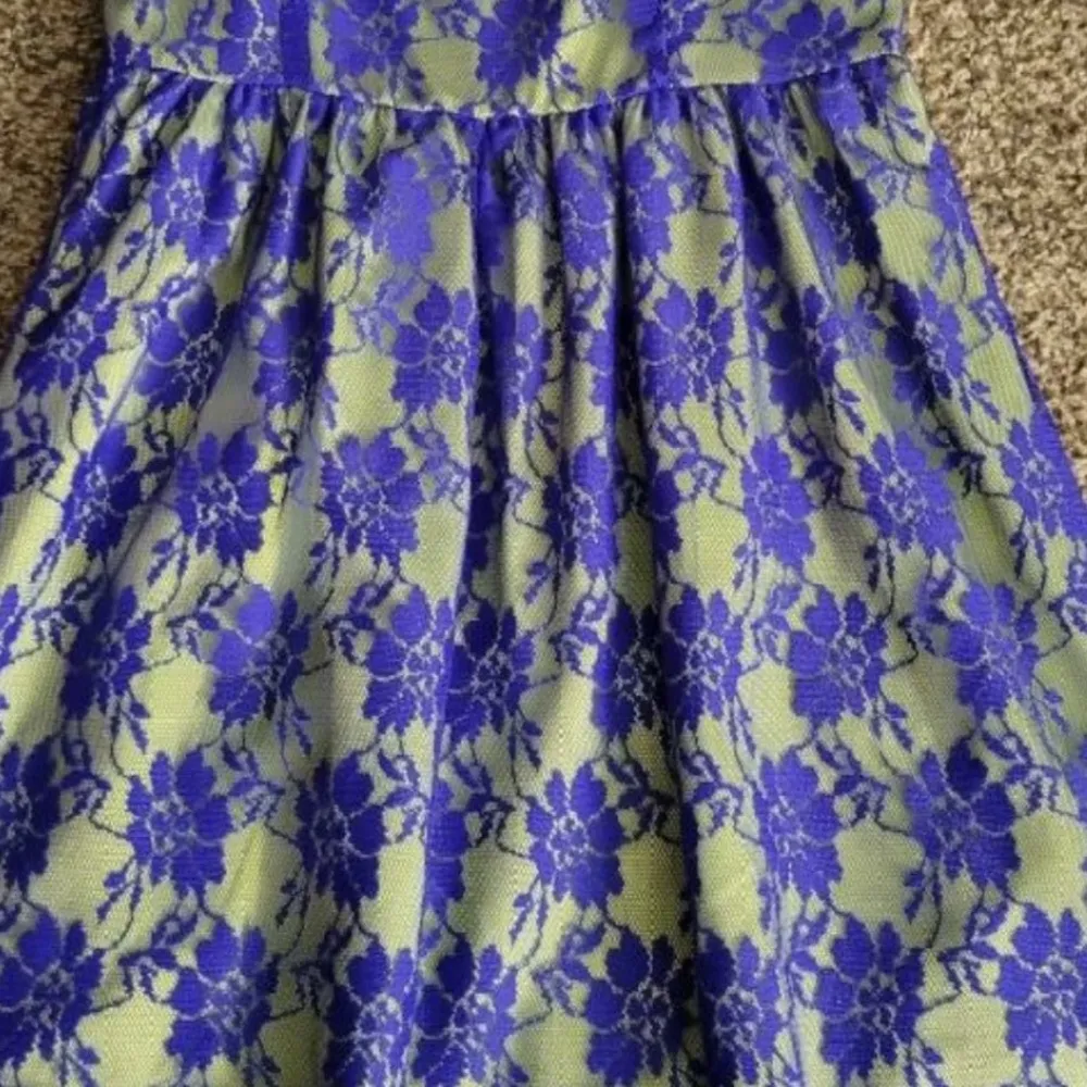 Mac + Jac Fit and Flare Dress Juniors Medium Lace Overlay Above Knee 33β Party Size undefined - Image 16