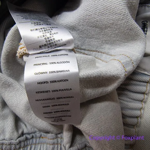 New! One Teaspoon brando‎ shabby kingpins boyfriend jean, size M - Image 15