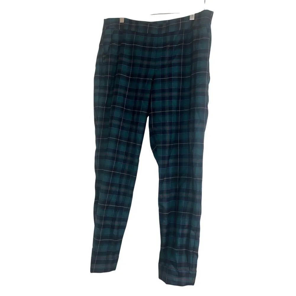 ✨Talbots Plaid Heritage Wool Blend Sz 12Petite Pants✨ - Image 4
