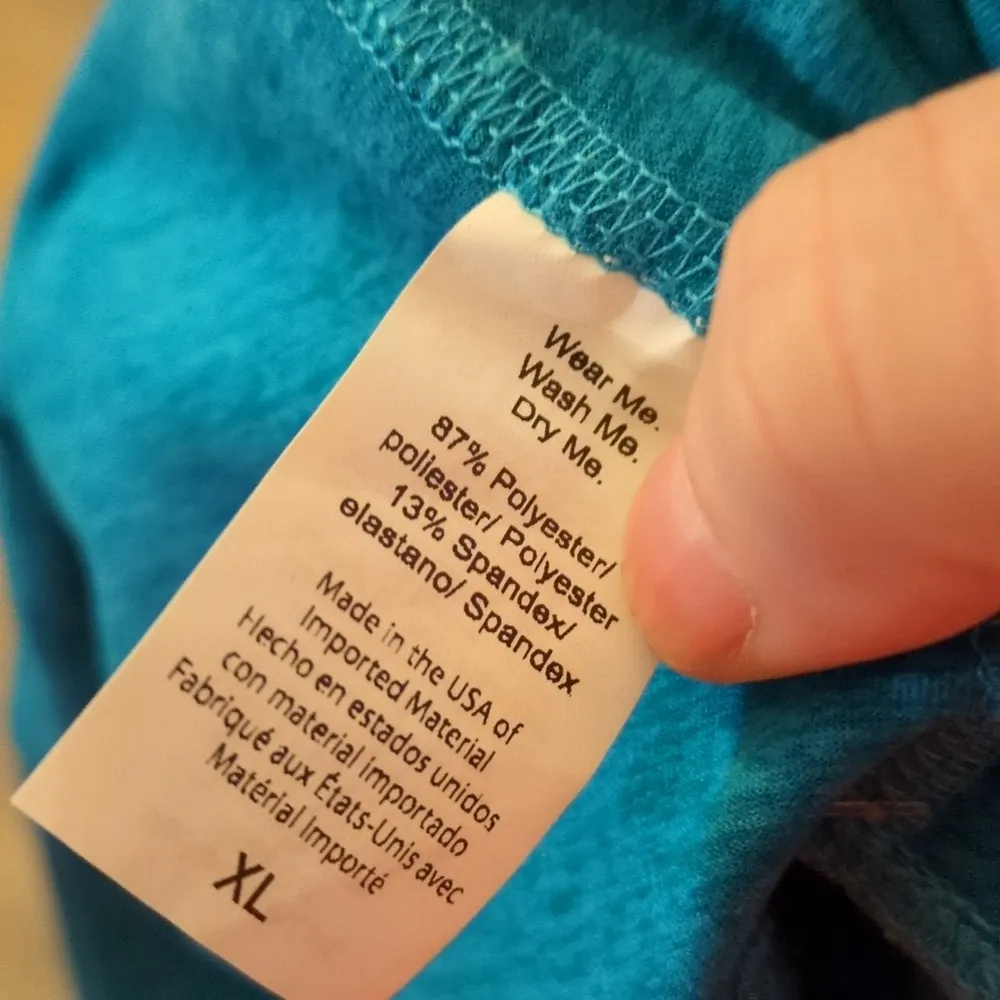 Beyond Yoga Spacedye Caught in Midi High Waist Legging in Cerulean Blue Sz XL - Image 6