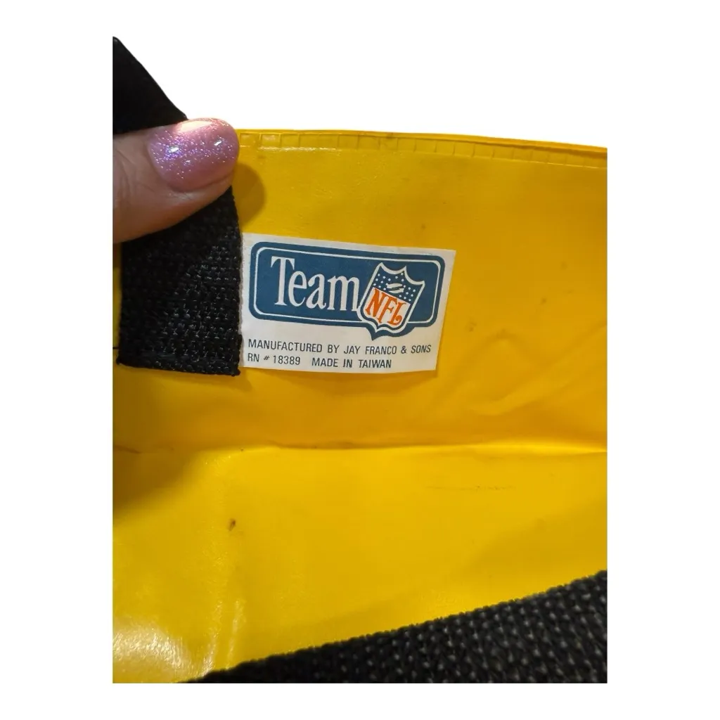 Vintage Green Bay Packers NFL Vinyl Shoulder Bag – Late 1980s – Read Description - Image 5