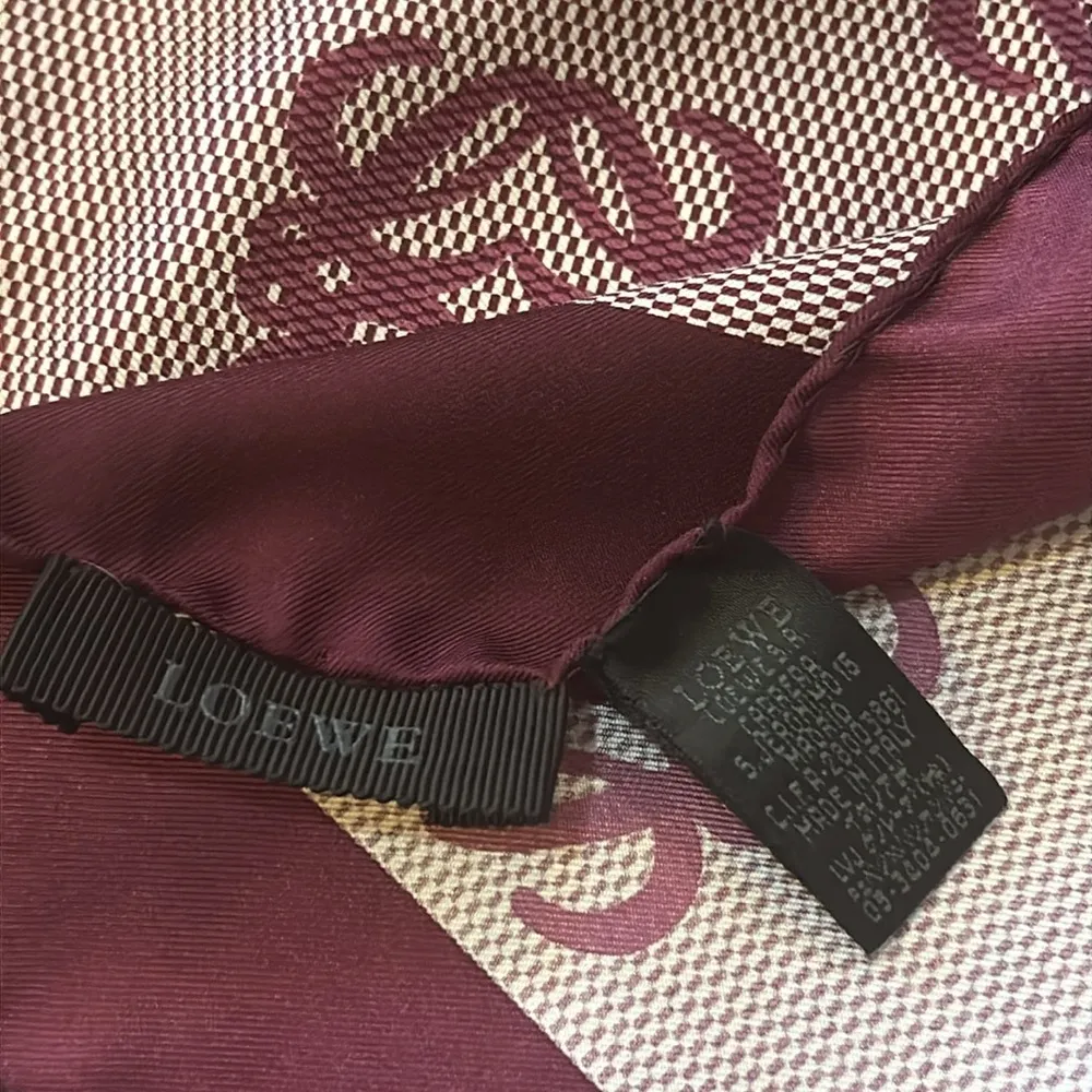 Loewe Silk Scarf - Image 4