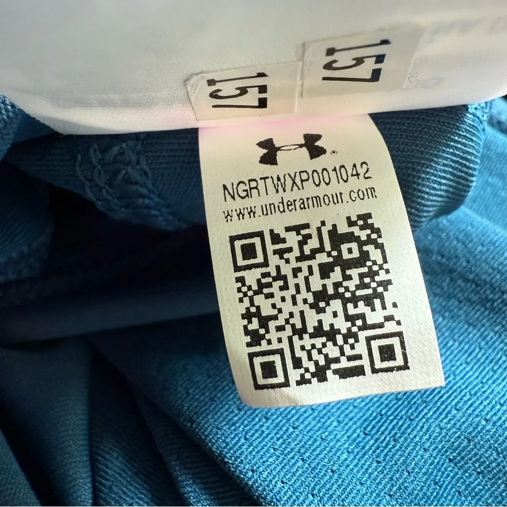 Under Armour Women's Teal Long Sleeve Heatgear‎ Fitted Tee lightweight size XL - Image 9