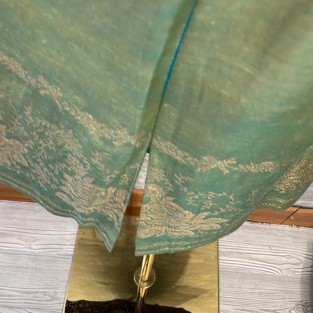 Nanette Lepore Green Iridescent Dress with Blazer Set - Image 6