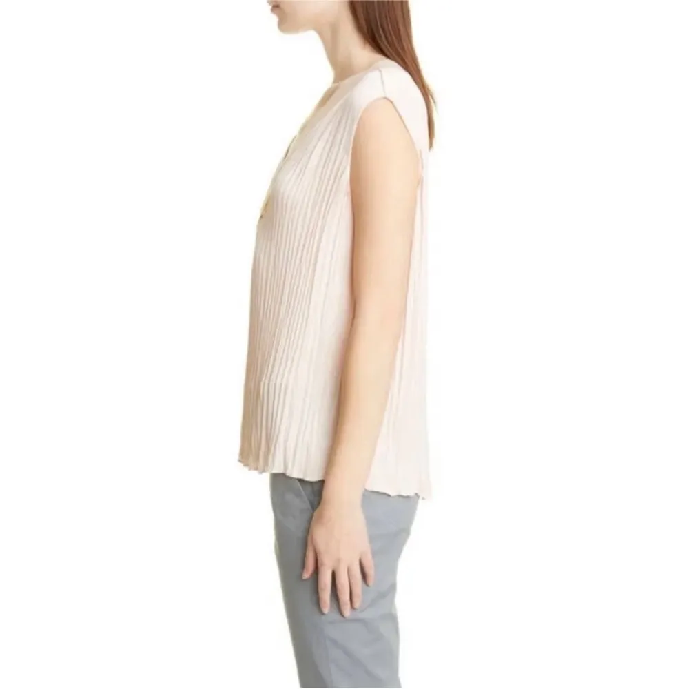 Vince pleated sleeveless blouse - Image 4