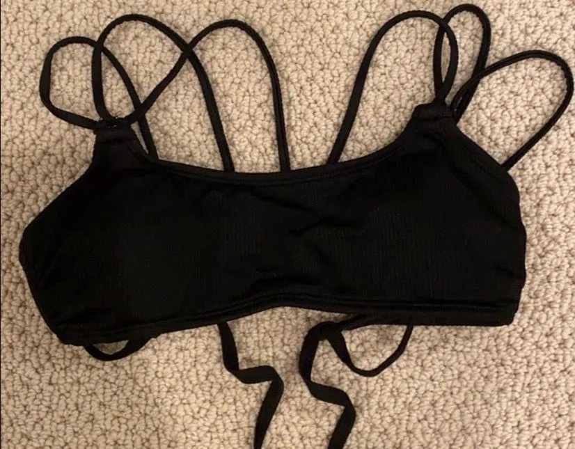 worn once  strappy bikini top - Image 5