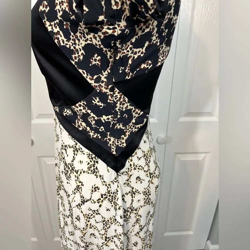 Roberto Cavalli Retro Leopard Jersey Dress - Image 8