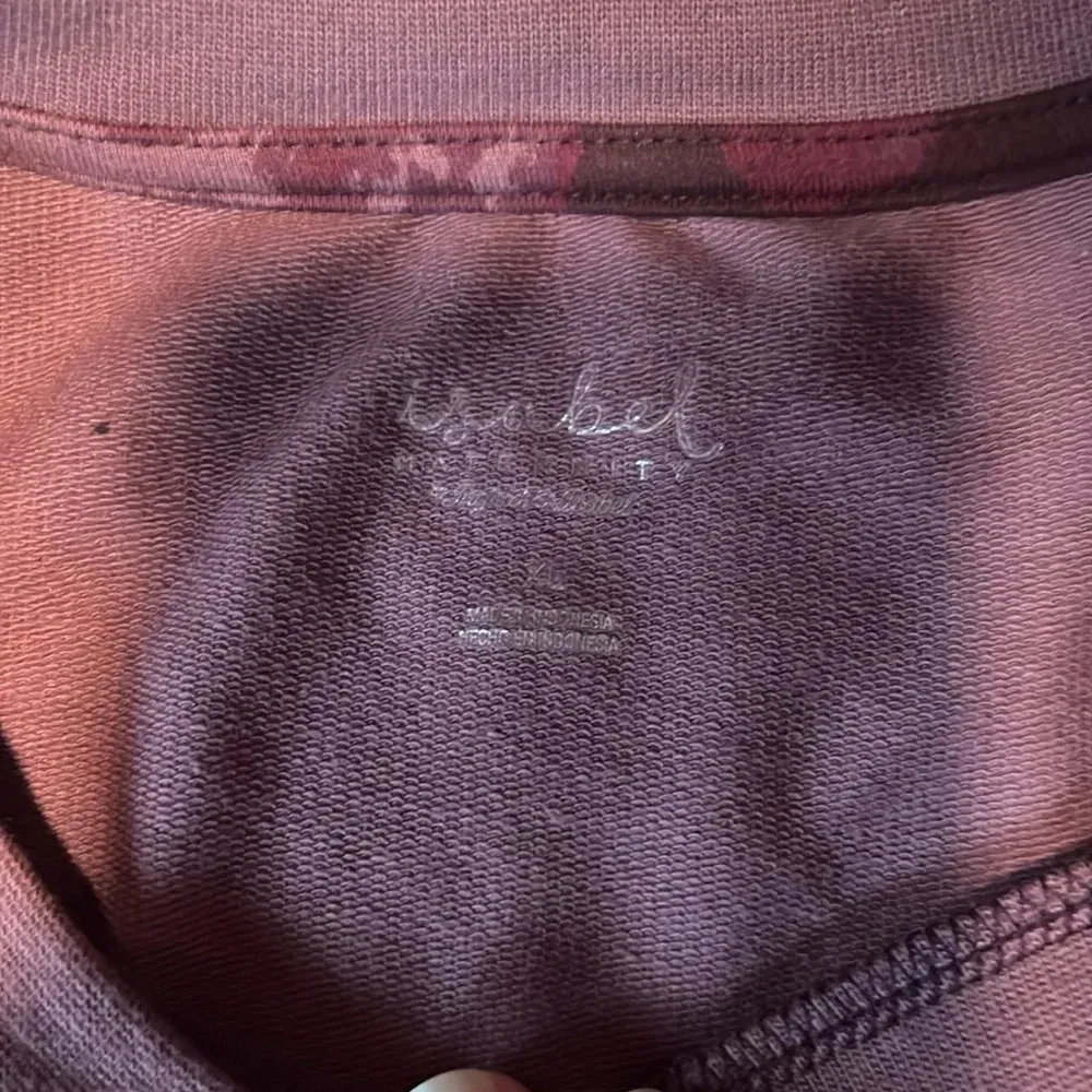 Isabel maternity sweatshirt. New. Never worn size XL Pink - Image 4