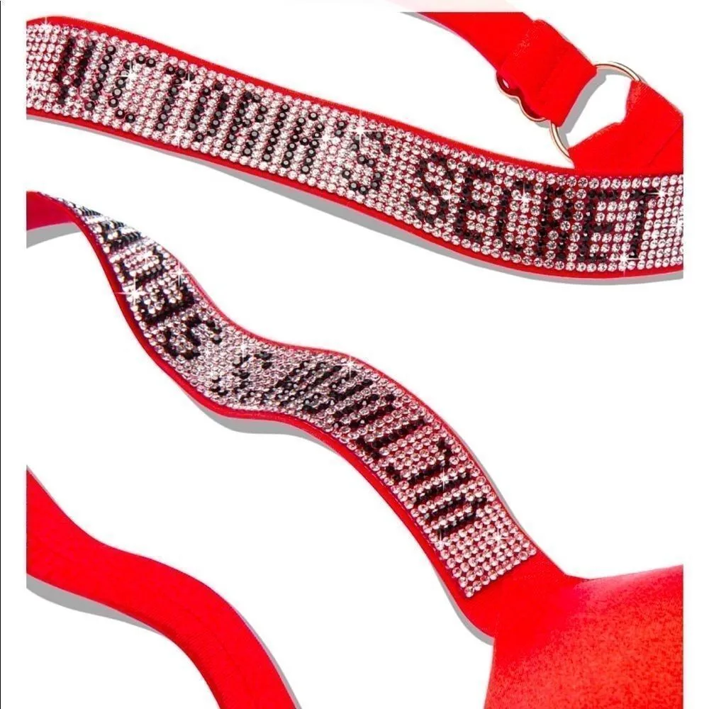 Victoria’s Secret Bombshell 2 Piece Sparkle Strap Swimsuit - Image 6