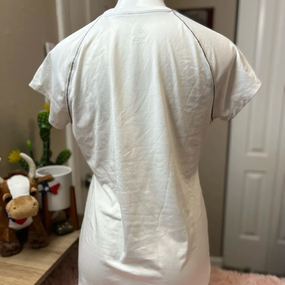 White work out shirt White Size L - Image 3