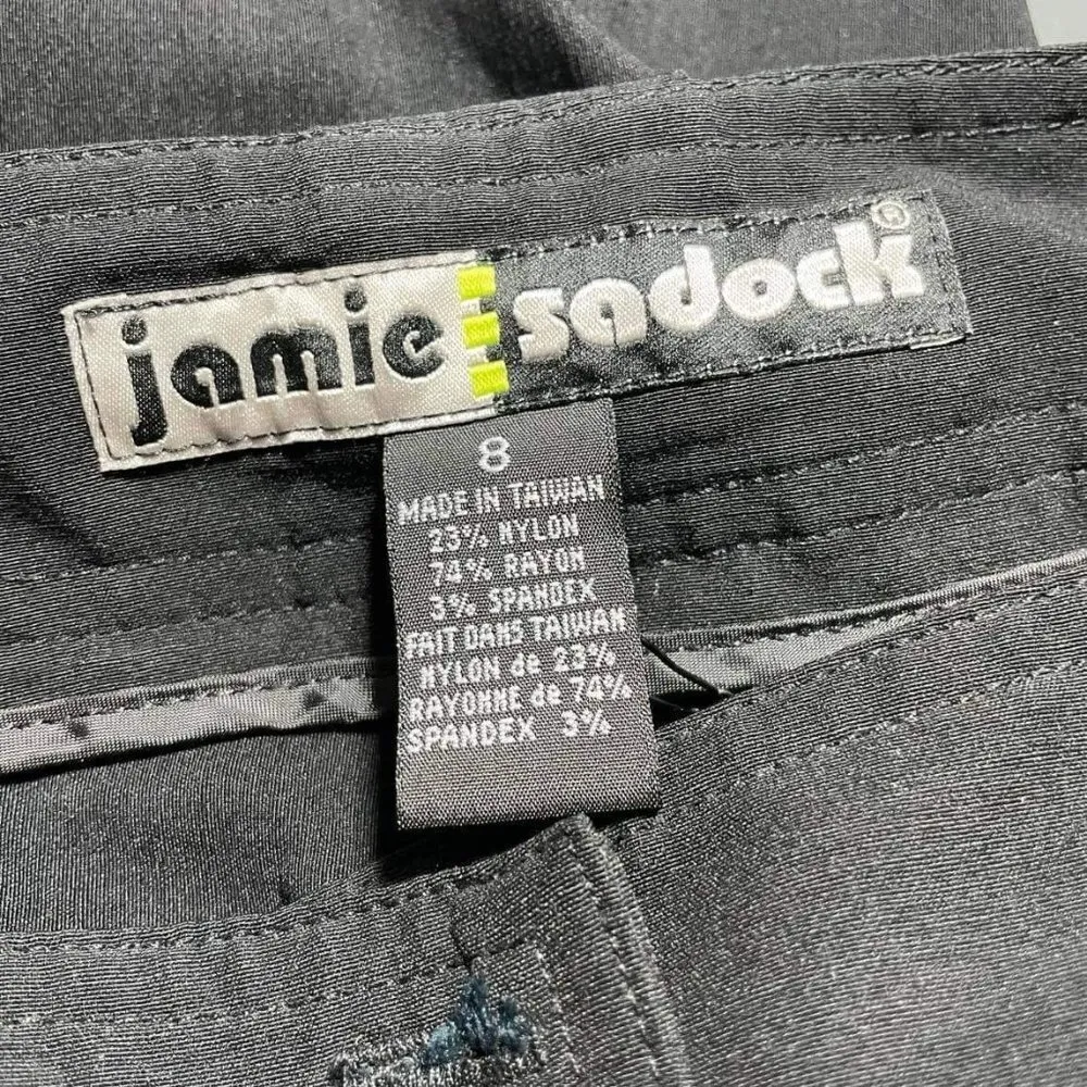 Jamie Sadock 8 Pants Golf Black Athletic - Image 3