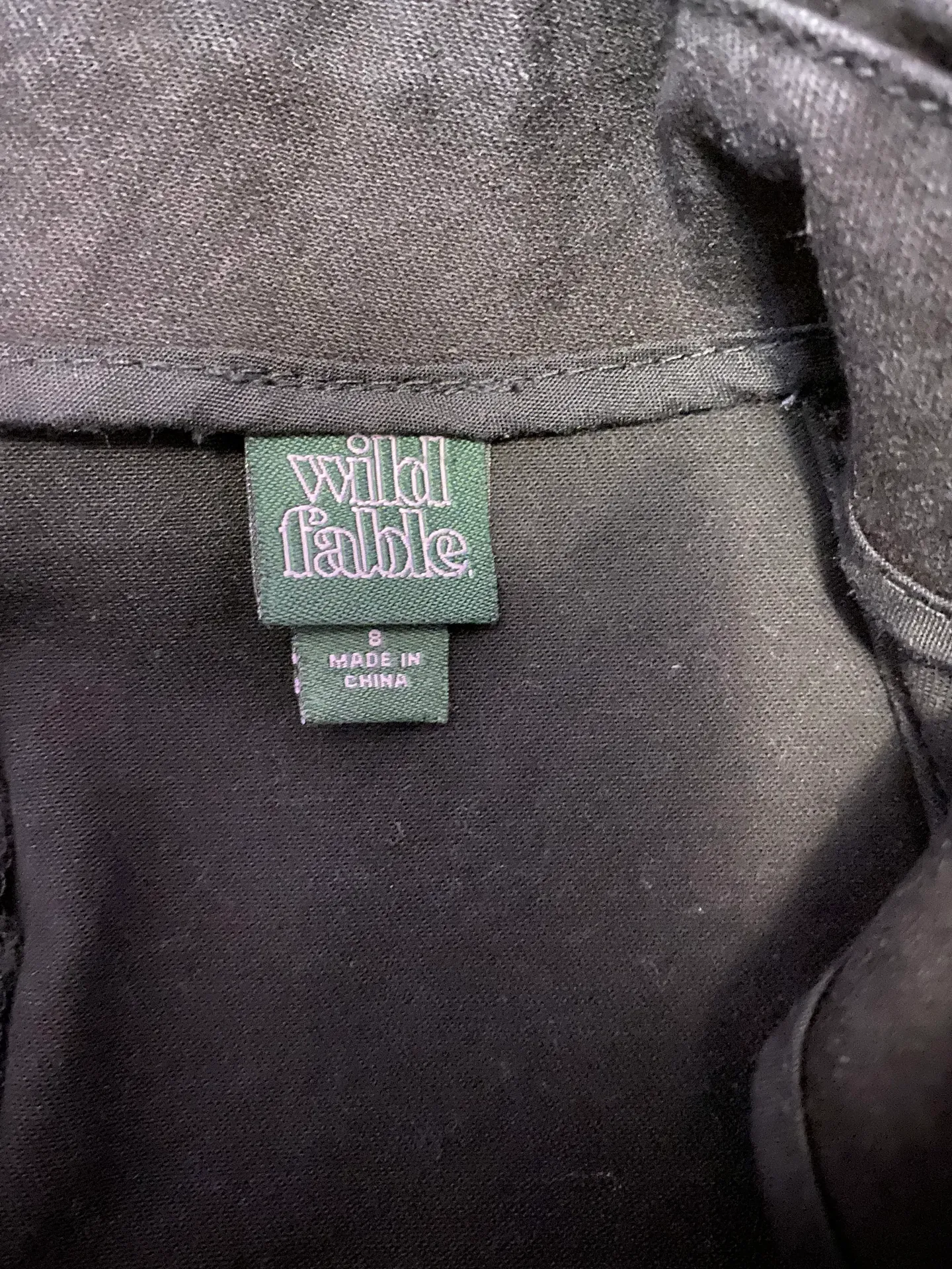 Target Black Denim Skirt - Image 4