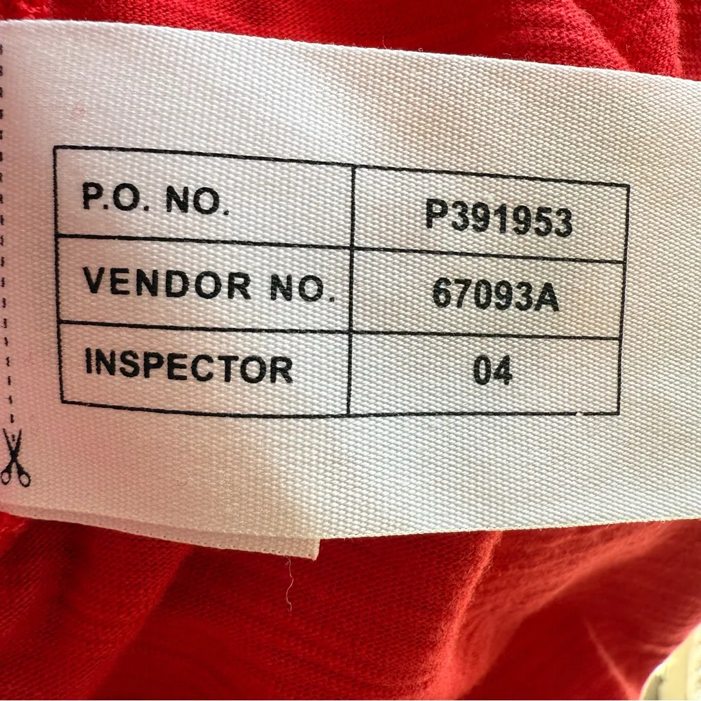 NEW Indian Motorcycle Red Women's Back Pleat relaxed fit Short‎ Sleeve Tee Large - Image 13