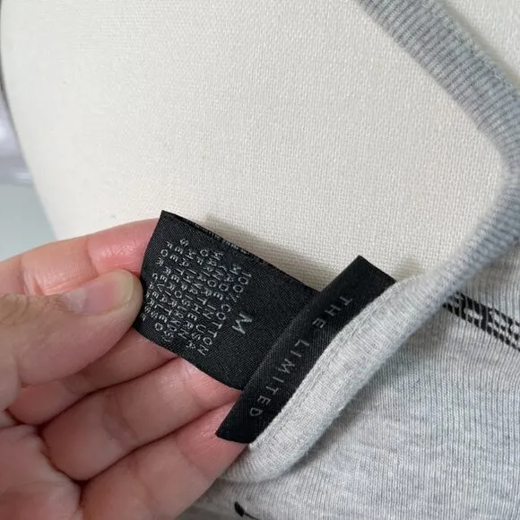 2000s Y2k The Limited Paisley Floral Gray Black Razorback Tank Cami Womens‎ M - Image 5