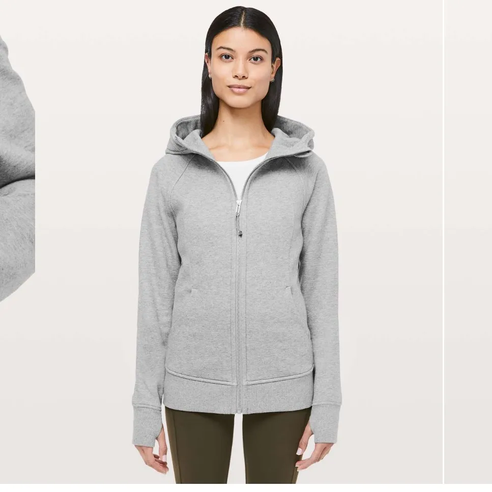 lululemon athletica Heathered Core Medium Grey Scuba Hoodie - Image 2