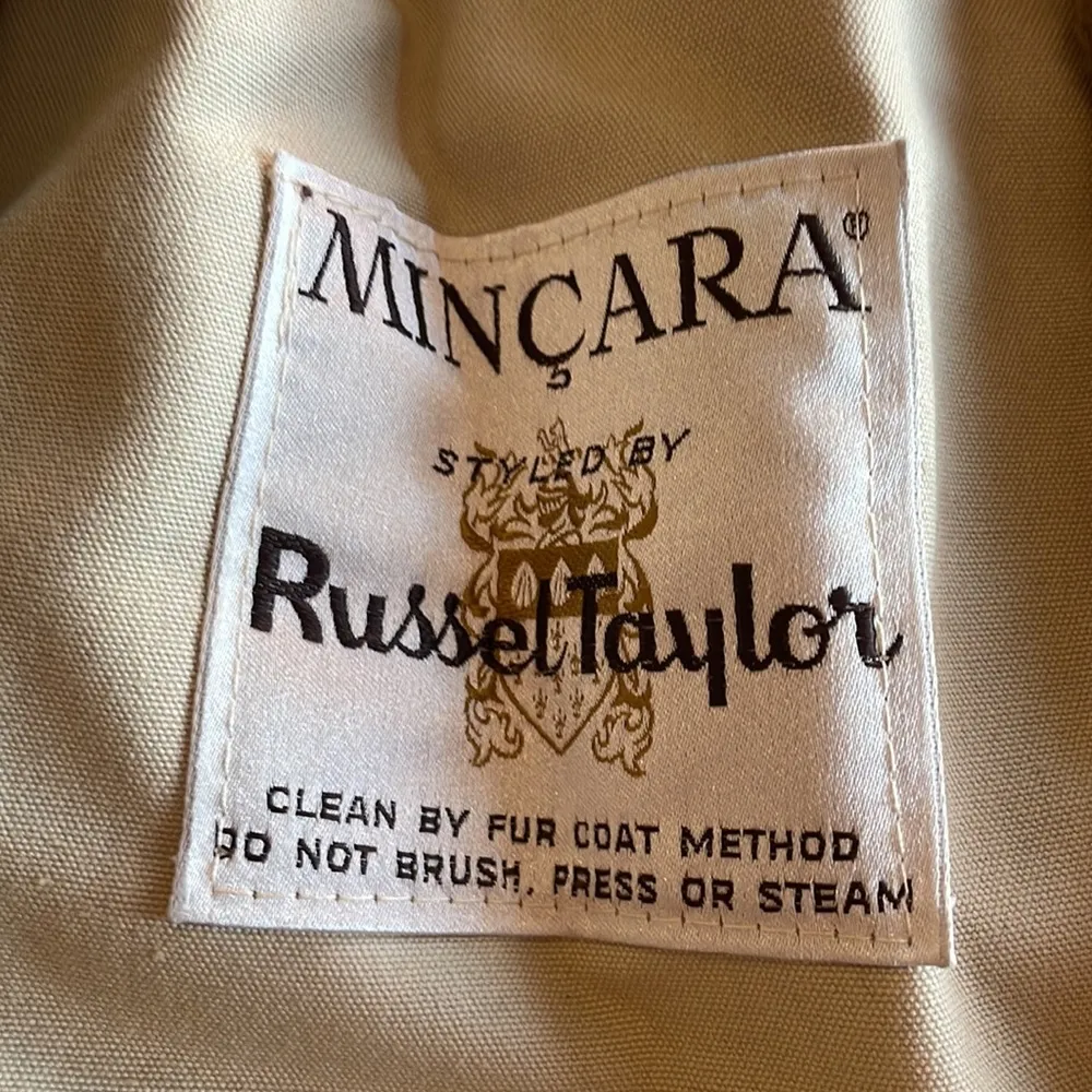 Mincara by Russel Taylor Vintage Faux Fur Trim Trench Coat Size undefined - Image 8