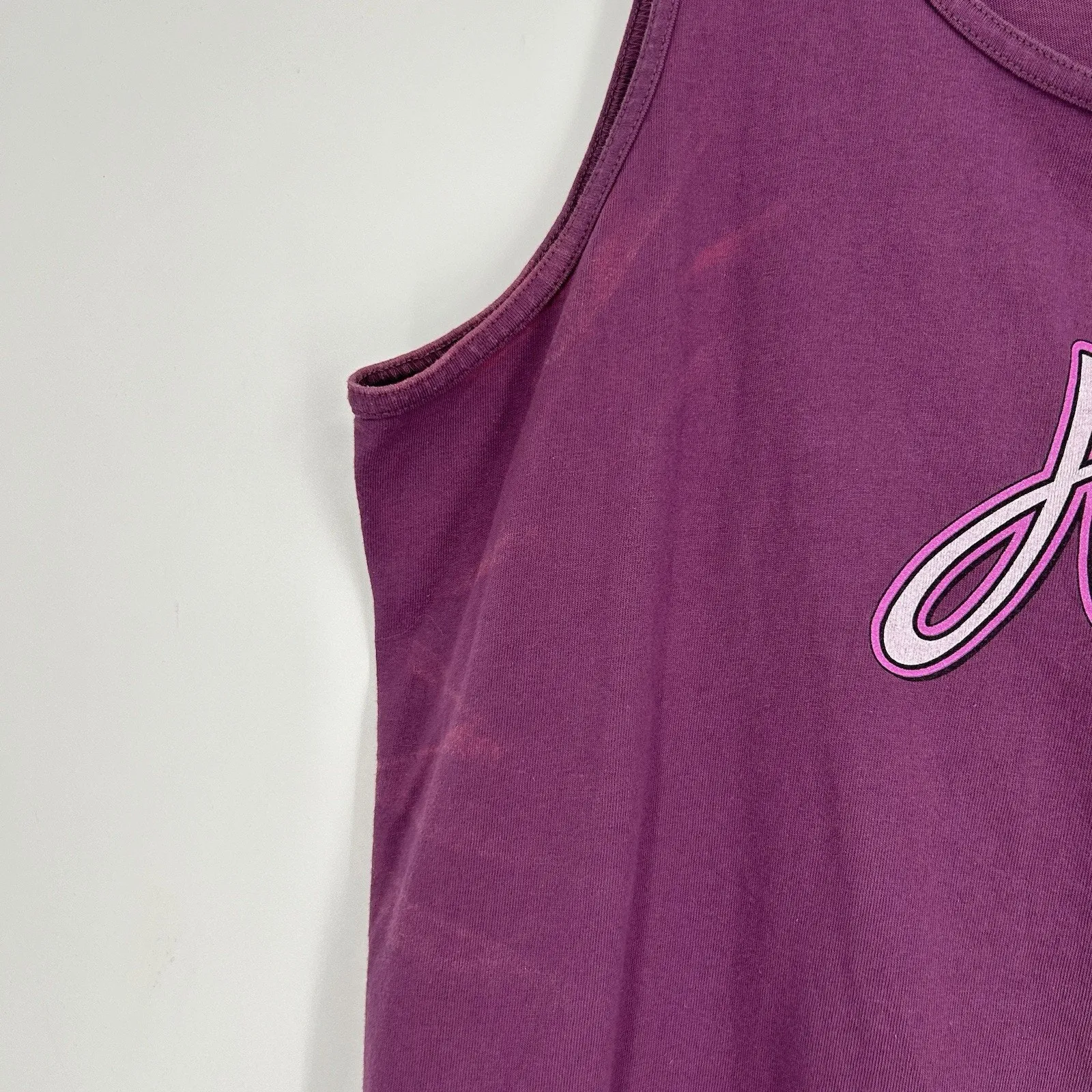 Vintage Harley Davidson Womens Tank Top Purple Austin Texas Sleeveless Size XXL - Image 6
