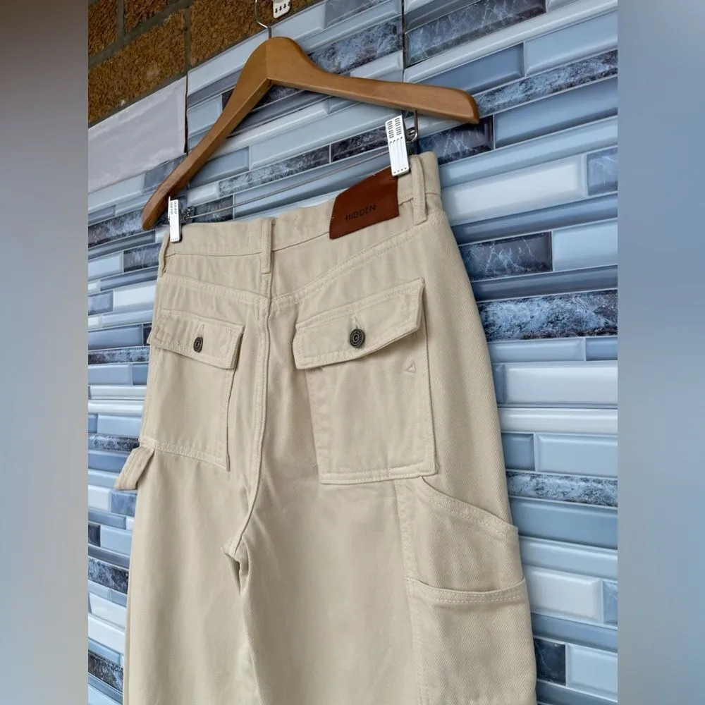 Hidden High Rise Cargo Jeans 27 - Image 8