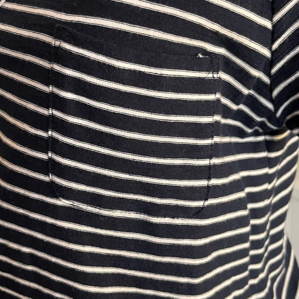 Blue & White Striped Dress Weekend by Andrea Jovine - Image 5