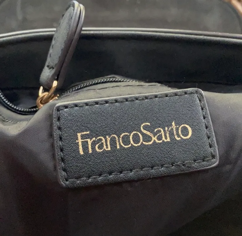 Franco Sarto tassel Saddlebag Cross Body Purse Gray - Image 5