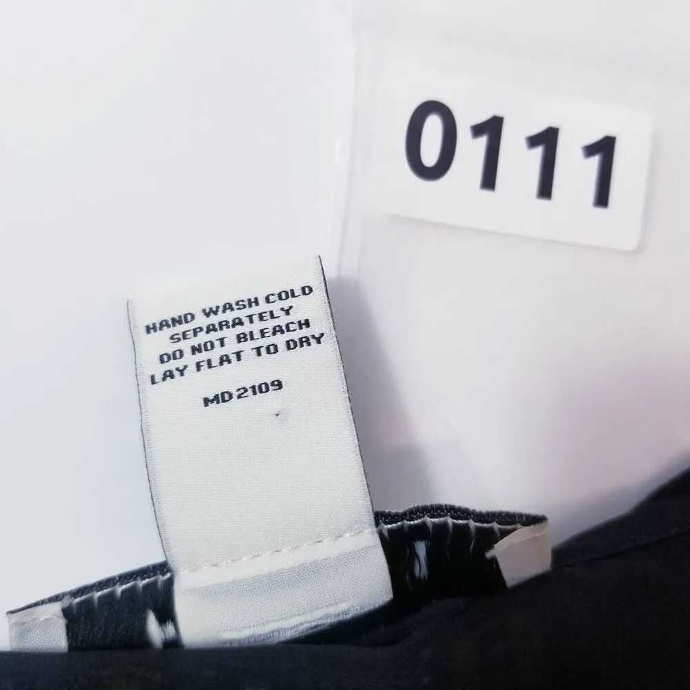 Hiche Printed Layered Ruffle Pintuck Dress - Image 11