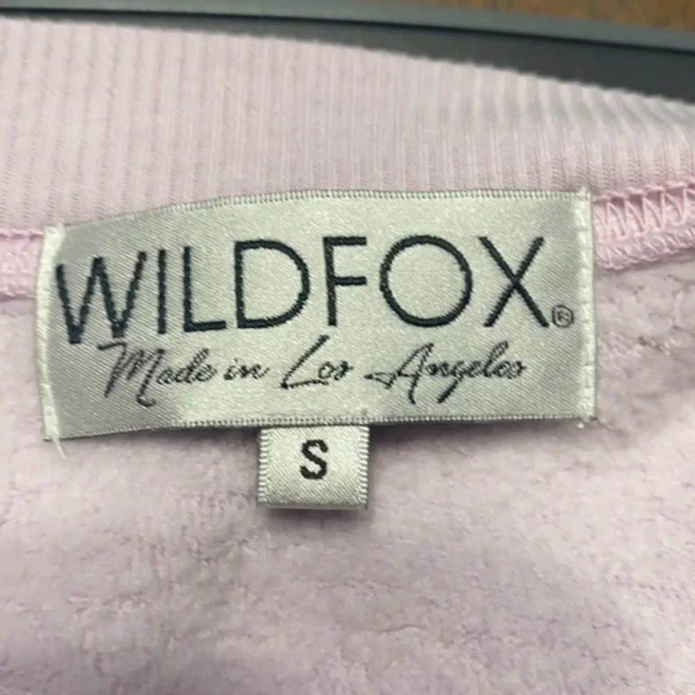 Wildfox Earthy Sommer Pink Ombre Graphic Sweatshirt Pullover Sweater NEW Size S - Image 4