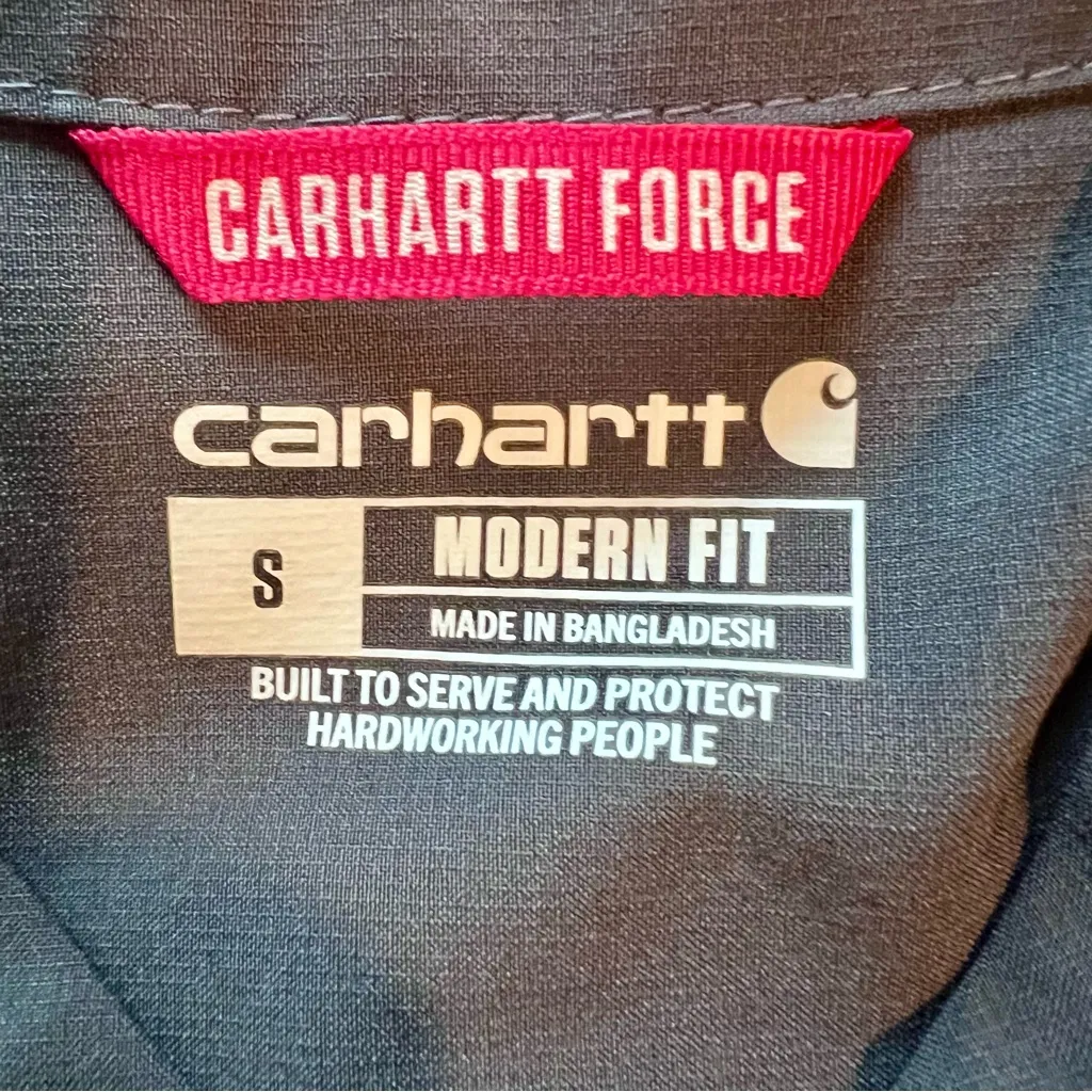 Women's Carhartt Force V-Neck Scrub Top - Image 3