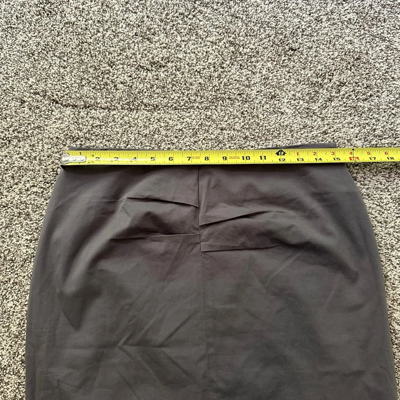 Brunello Cucinelli gray pencil skirt size 8 - Image 8