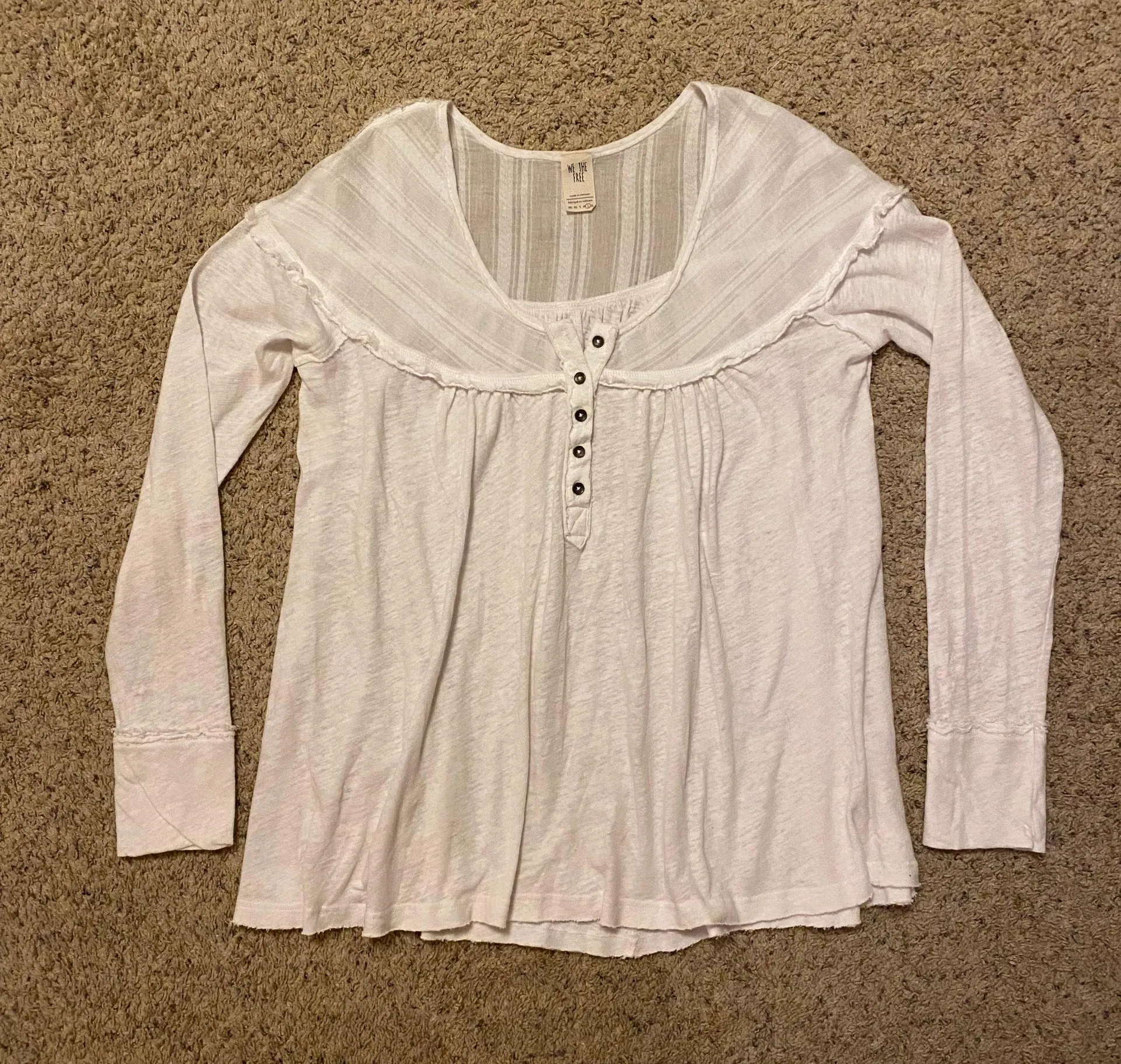 ‼️ We The Free Down Under Long Sleeve Henley Top‼️ - Image 5