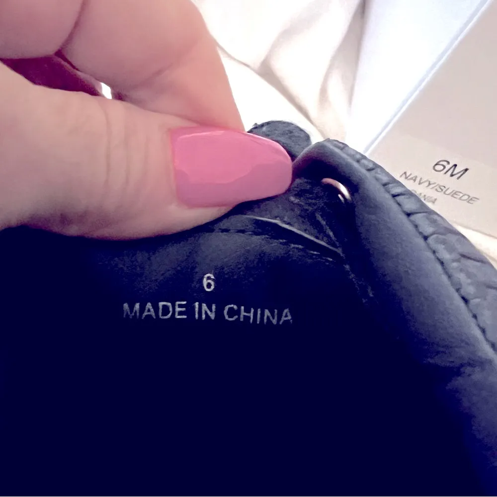 J SLIDES DANIA PLATFORM SUEDE SNEAKERS Blue Size 6 - Image 8