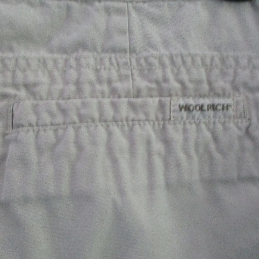 WOOLRICH SHORTS FLAT BROWN KHAKI UTILITY - Image 3