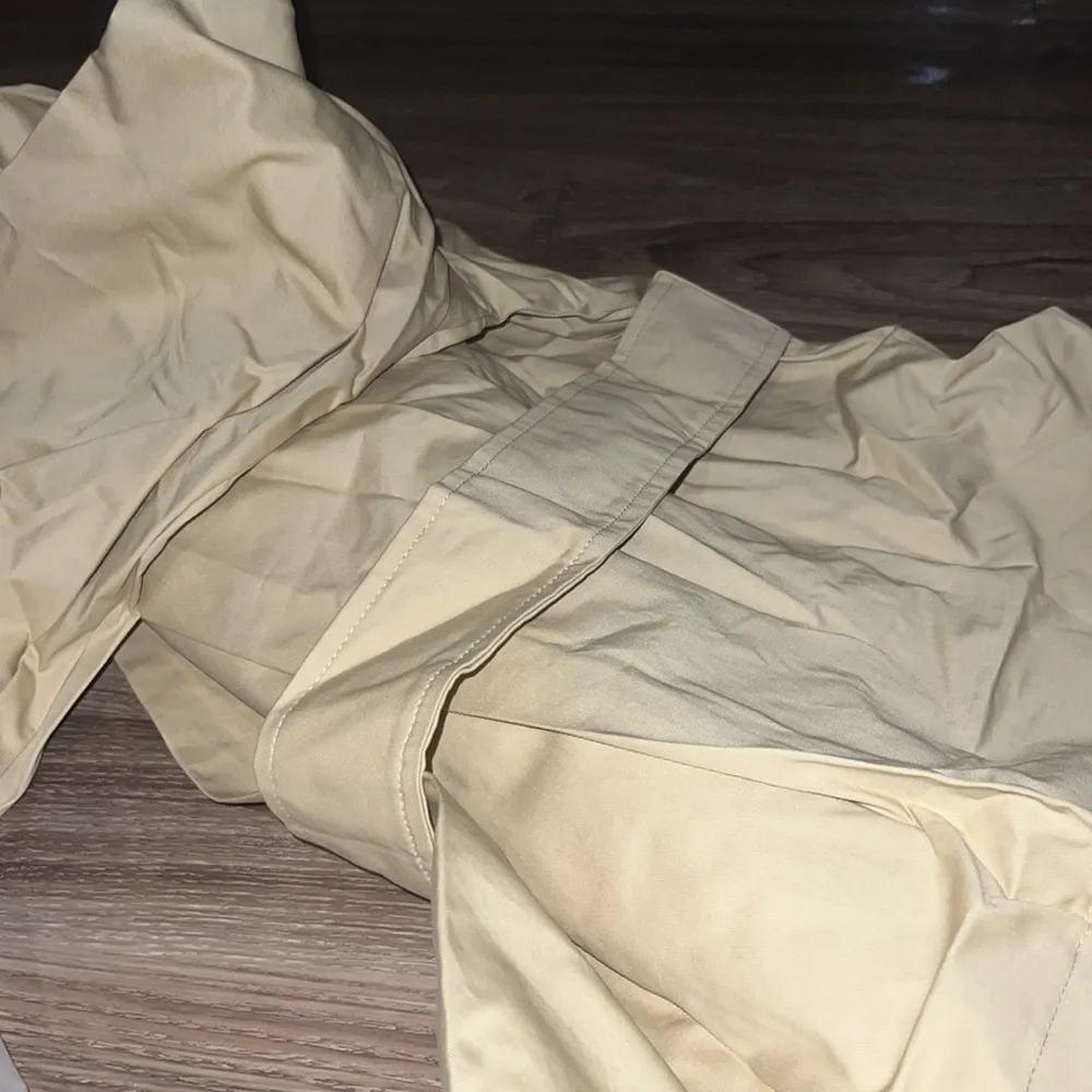 Lapel Collar Long Sleeve Urban Plain Loose Trench Coat - Image 10