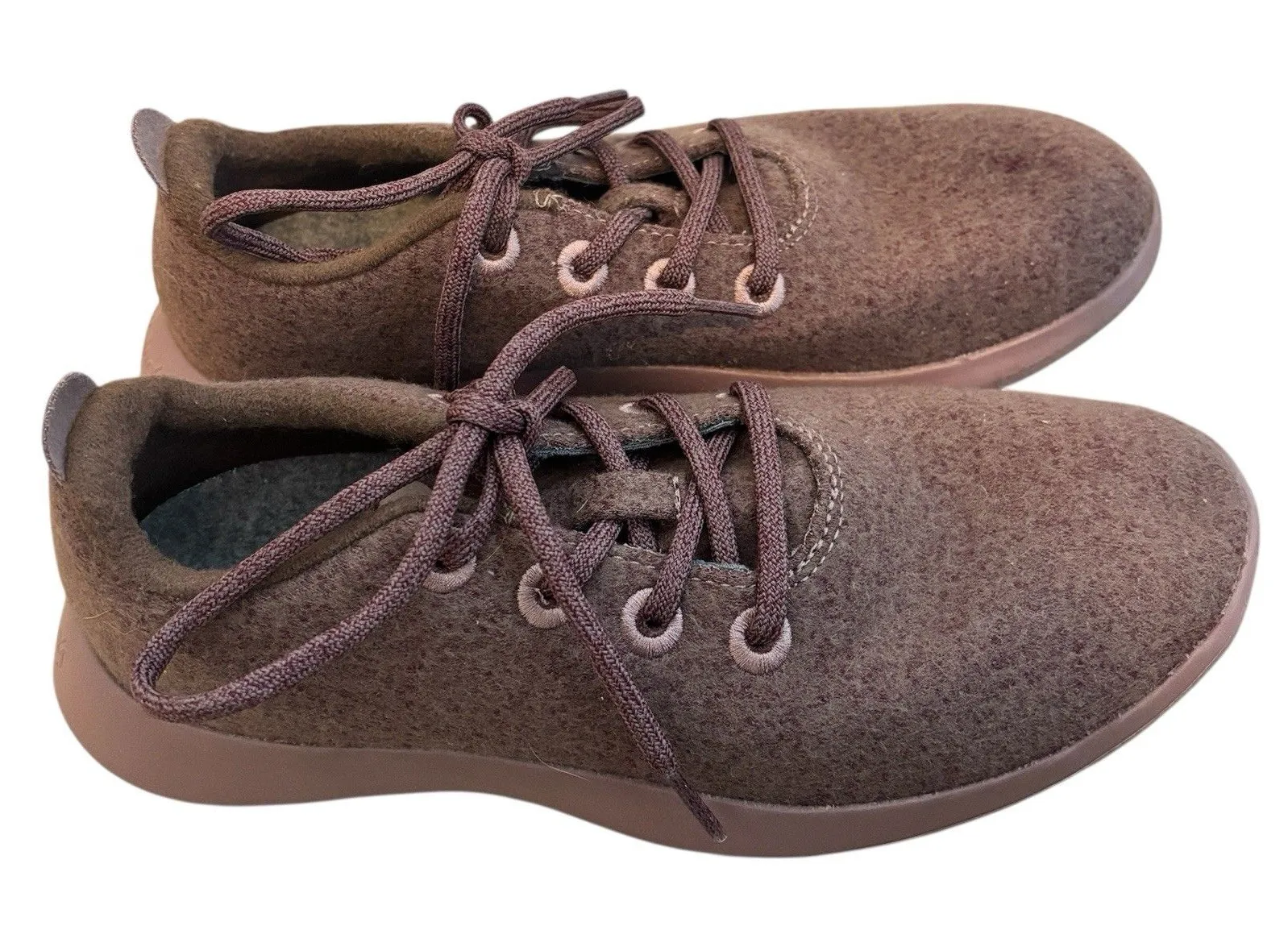 Allbirds Wool Runners Women's 8 Wide Mauve Heather Merino Wool Sneakers - Image 1