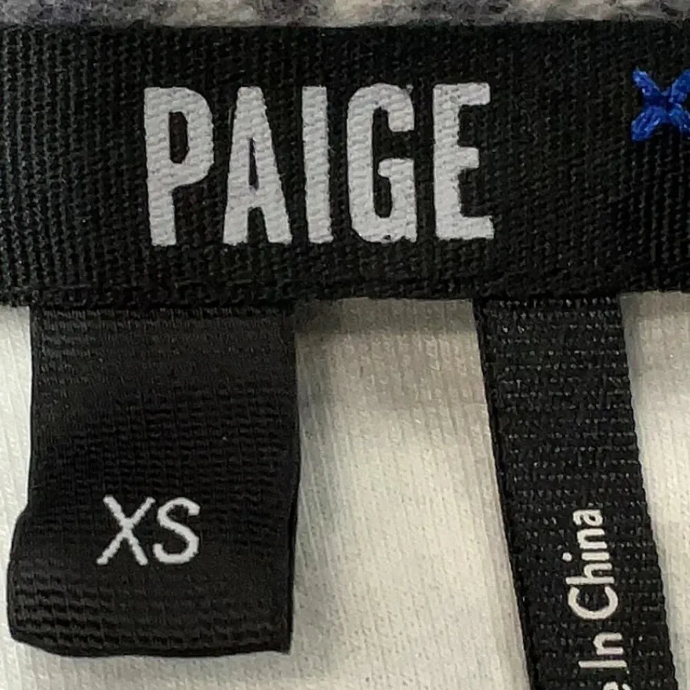 PAIGE Daytona Snakeskin Print Crewneck Raglan Pullover Sweatshirt Size XS - Image 8