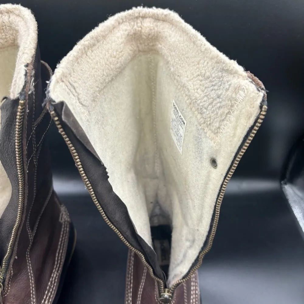 Sorel Women's Winter Fancy Tall II Boots Fleece Lined Rubber Soul Size 6.5 - Image 7