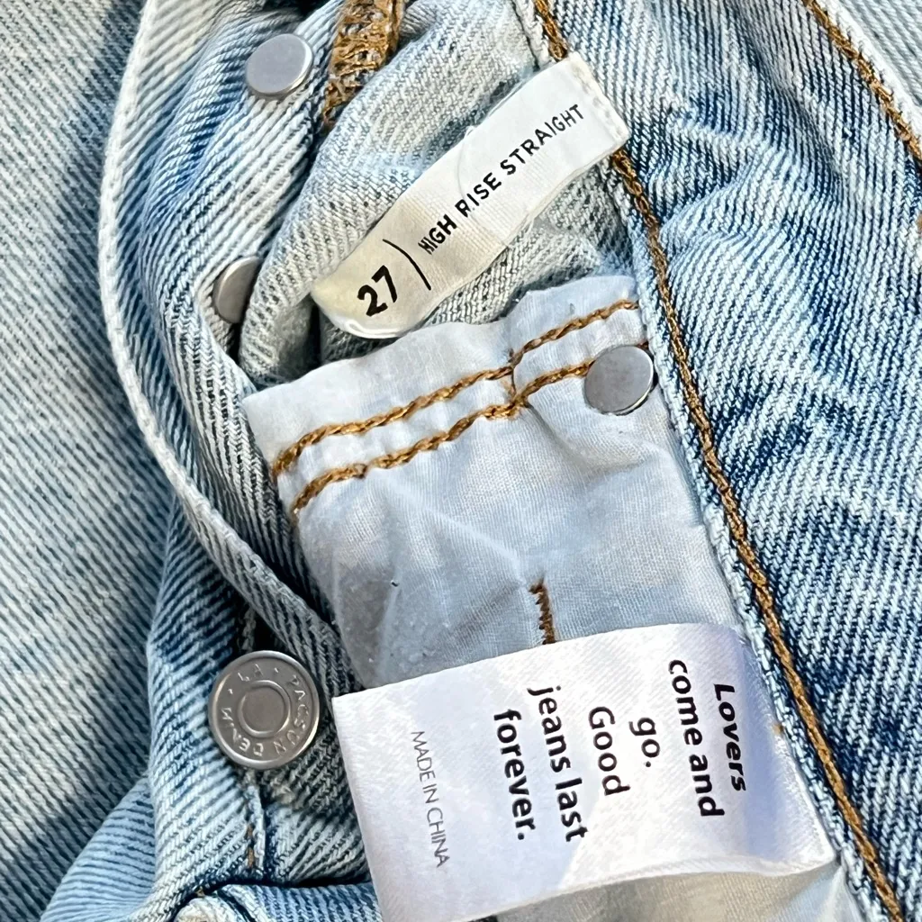 PacSun High Rise Straight Jeans - Image 5