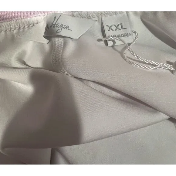 NWT‎ LADY HAGEN Pink SHELLS Skort  Size 2XL - Image 4