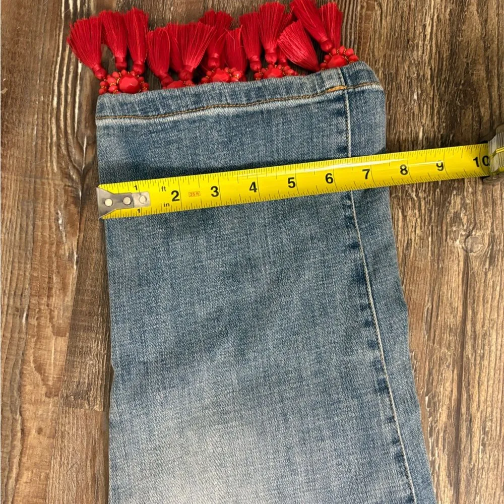 NWT Pilcro and the Letterpress Mid-Rise Slim Relaxed Fit Boyfriend Jeans Size 32 - Image 8