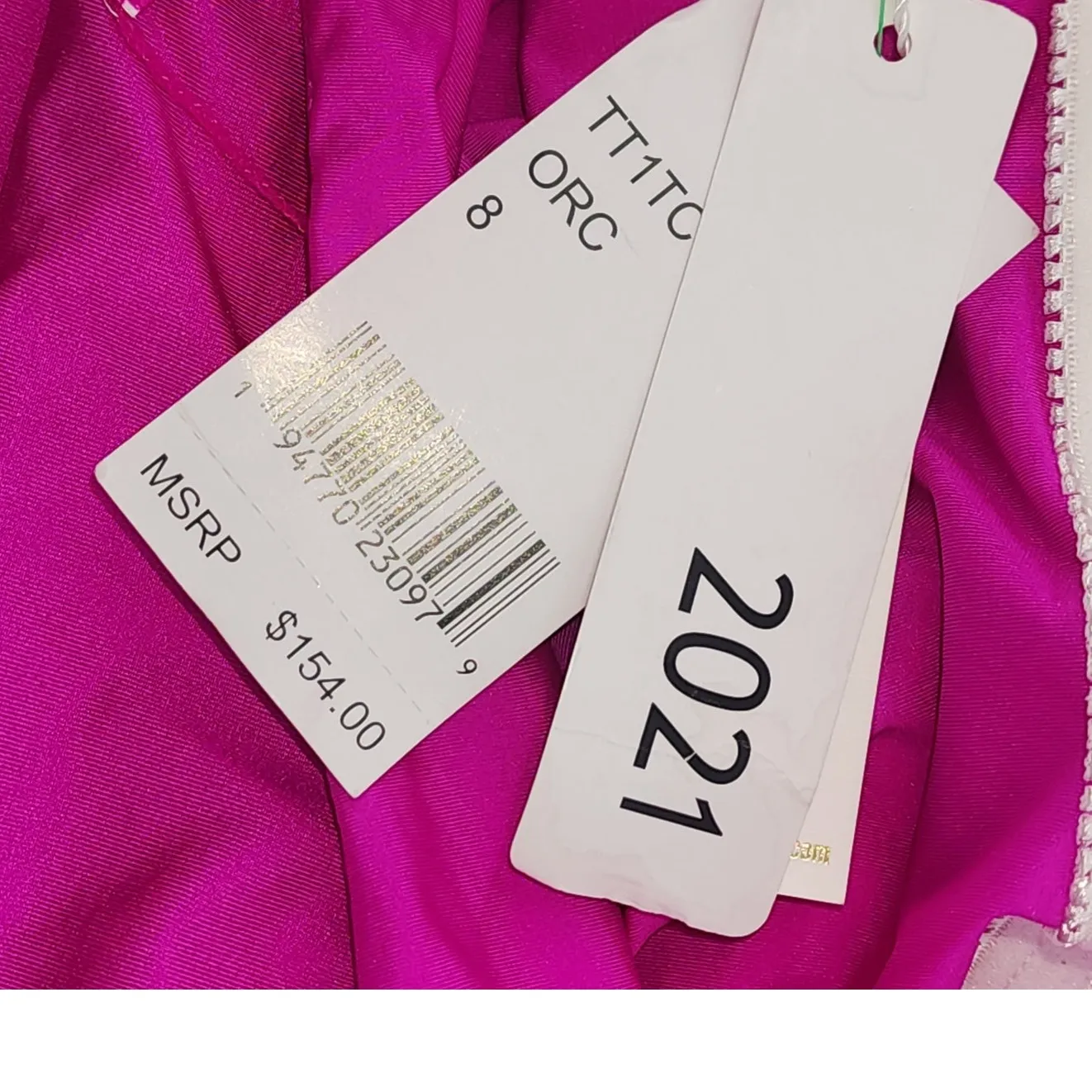 Trina Turk Orchid Pink Ruffle Halter One-Piece Swimsuit Women’s Size 8 - Image 8