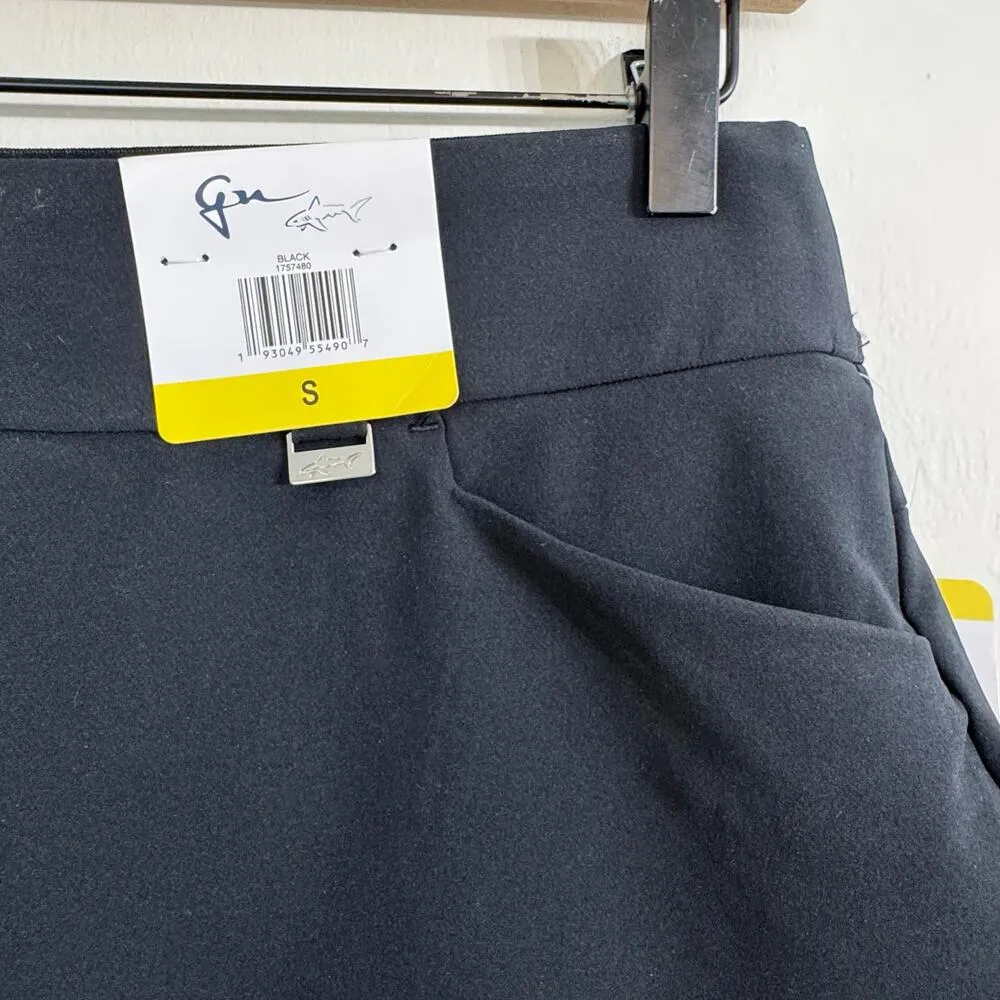 Greg Norman Womens Woven Pull On Golf Skort Black PlayDry Size Small New - Image 3
