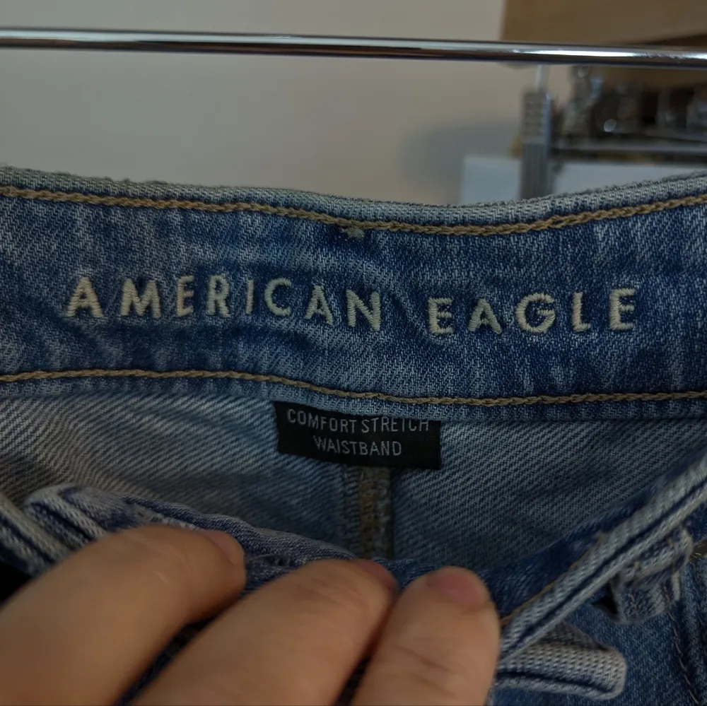 American Eagle  90s Style Mom Denim Skort Size 2 - Image 6