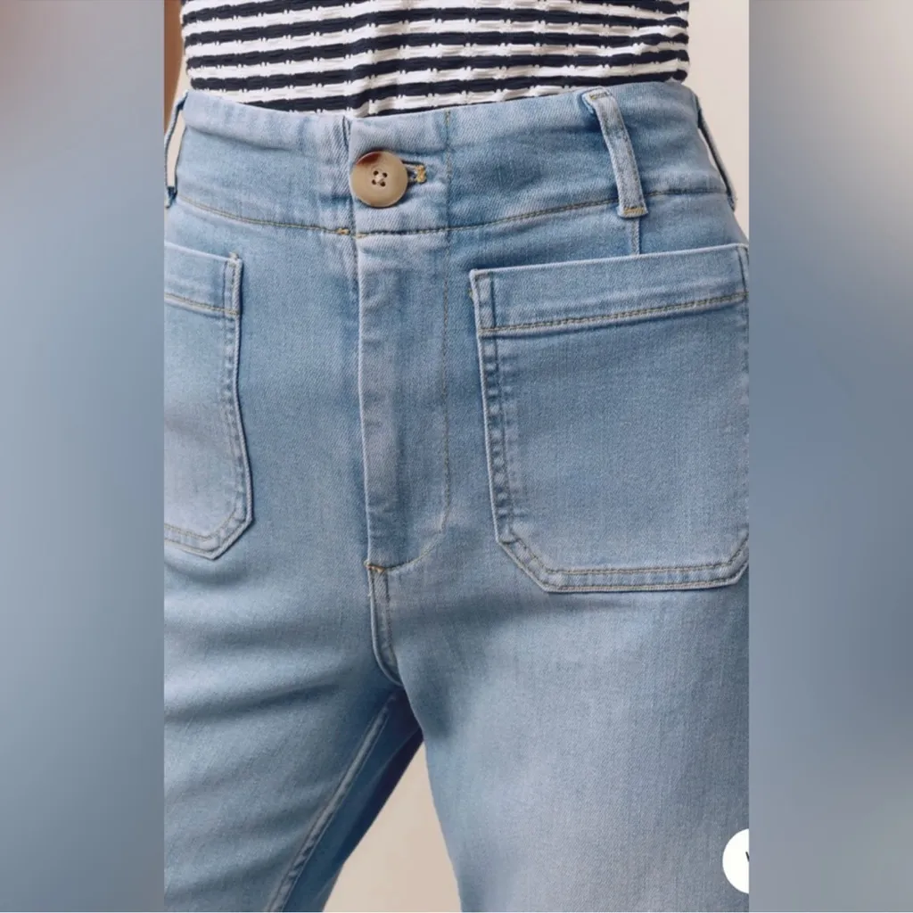 Maeve by Anthropologie The Colette Crop Wide-Leg Jeans - Image 4