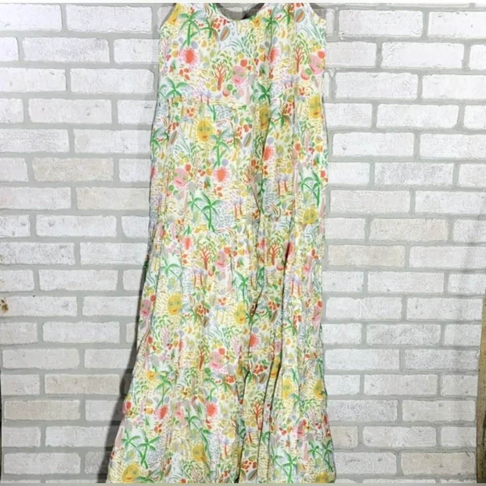 Roller Rabbit 100% Linen Dakota Maxi Dress - Image 8