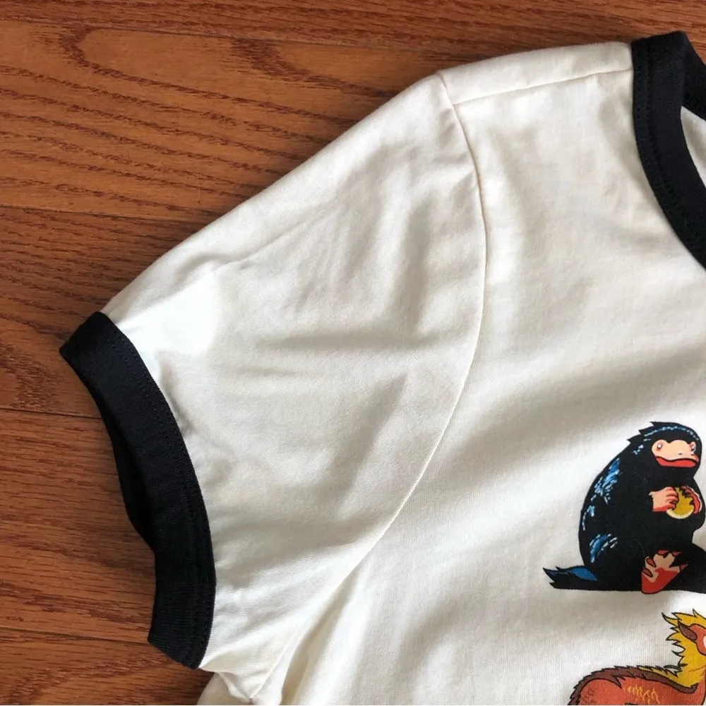 NWT Fantastic Beasts: The Secrets Of Dumbledore Beasts Ringer T-Shirt  L - Image 6