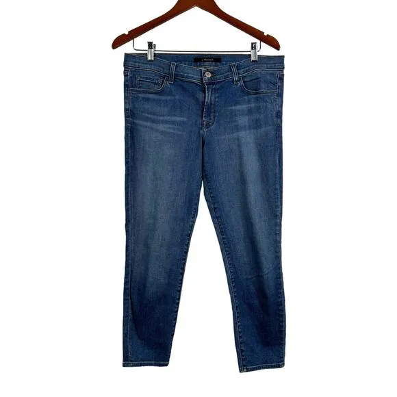 J‎ Brand Mid Rise Crop Skinny Jean in Lovesick Size 31 - Image 5