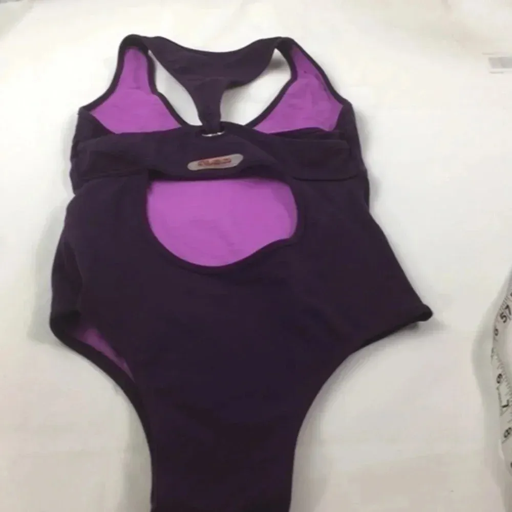 Red sport swim wear S Purple - Image 7